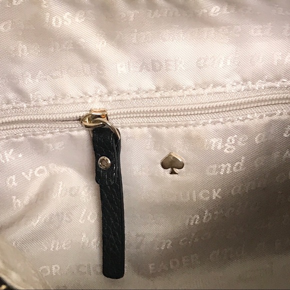 kate spade Cobble Hill Mylie bag in black & white - Picture 7 of 8